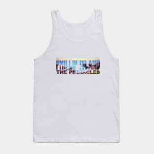 PHILLIP ISLAND The Pinnacles - Victoria Australia Sunset Tank Top